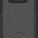 Case Compatible with Samsung Galaxy XCover FieldPro Phone Model SM-G889. Slim Protective Rugged Case with Built-in Kickstand (Black)