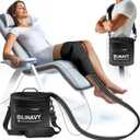 Cold Therapy Machine, Portable Ice Therapy Machine for Knee After Surgery with Programmable Timer & Flow Rate, Quiet Pump, Knee Pad, Cold Therapy Unit for Long-Term Relief and Recovery, Black