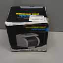 Self Adhesive Toilet Paper Holder with Shelf, Waterproof Toilet Paper Roll Holder Wall Mount for Bathroom and Washroom, White