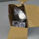 Shower Curtain Rod, 1" Diameter Heavy Duty Tension Shower Rod, Non Slip Adjustable 28-74 inch No Drill Shower Curtain Rods Spring Tension For Bathroom, Shower Stall, No Rust, Brushed Nickel