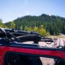 Bestop Sunrider for Hardtop - Jeep '20-Current Gladiator / '18-Current Wrangler JL (Black Diamond)