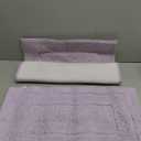 GRANNY SAYS Bathroom Rugs Sets 2 Piece,Soft Bath Mats for Bathroom, Bath Rugs Non Slip Washable, Absorbent Bath Rug for Tub,Shower and Toilet, Bath Mat Set (Lilac, 20" x 32" + 16" x 24")