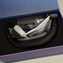 RENPHO Eye Massager with Mist & Temple Massage, Valentine's Day Birthday Gifts for Women Men Mom Her,FSA Eligible HSA Temple Massager for Migraines,Head Circumferences 21.7in to 27.5in Eyeris Caligo