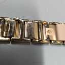 Anne Klein Silicone Fashion Bracelet for Apple Watch, Secure, Adjustable, Apple Watch Replacement Band, Fits Most Wrists