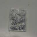 Mr. Pen- Nuts and Bolts Assortment Kit, 146 pcs, Stainless Steel, M6 Screws (7 Sizes 6-30mm)Button Head Socket Cap Screws Assorted Nuts and Bolts Nut Bolt and Washer Assortment Bolt and Nut Assortment