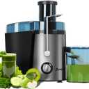 Panana Juicer Centrifugal Juicer Machine, Juicer with 1000W Motor, Dual Speed Juice Maker for Fruit, Vegetables, Exlarge 3" Feed Chute, BPA-Free