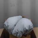 Bedsure King Size Comforter Set - Light Blue Soft Bedding for All Seasons, Cationic Dyed Bed Set, 3 Pieces, 1 King Size Comforter (104"x90") and 2 Pillow Shams (20"x36"+2")