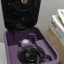 BELLA Single Serve Coffee Maker, K Cup & Coffee Ground Compatible with Removable, Adjustable Drip Tray, Auto Shutoff & Reusable Dishwasher Safe Accessories, Brews 6oz to 14oz, 1000 Watt, Plum