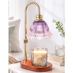 Candle Warmer Lamp with Timer, Christmas Decorations Indoor, Birthday Gifts for Women Mom, Warming Gifts for Office, Dorm, Apartment & New Home Decor