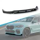 Front Bumper Spoiler Compatible with 2019-2023 BMW X5 G05 M-Sport