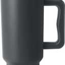 Simple Modern 40 oz Trek Tumbler with Handle and Straw Lid | Cup Holder Friendly Insulated Stainless Steel Travel Mug | Graphite