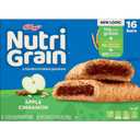 Nutri-Grain Breakfast Bars, Made with 10g Whole Grains, Snack Bars, Apple Cinnamon, 20.8oz Box (16 Count)