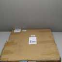 Clear Round Acrylic Coffee Table with Storage, 23.6" L x 23.6" W x 18.4" H, 2 Tier Modern Lucite Center Side End Tables for Living Room, Thicken Sturdy Transparent Circle Accent Tea Table