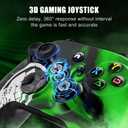 Xexvyrin Wireless for X-Box Controller, Compatible with X-box One X|S, Series PC, Special Edition Custom Controller 6-Axis Motion Control/3.5mm Audio Jack/Dual Vibration/Macro Function/TurboGreen