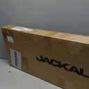 JACKAL Door Pullup Bar and Dip Bar Station - Multi Grip, Removable Dip Bars, Rigid NO WOBBLE, Easy Folding Storage, No Screws, Dip Station and Pull-up Bar for Doorway, Collapsible Dip Station, No Door Damage, High Weight Capacity, Foldable Bodyweight Workout Station