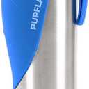PupFlask Large Dog Water Bottle | 27 or 40 OZ Stainless Steel | Convenient Dog Drink Dispenser | Puppy Travel Water Bowl | Portable Pet Hydration Bottle | Leak Proof | Perfect Size For All Breeds (Nebulas Blue)