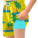 Boys Swim Trunks Compression Liner Kids Bathing Suit Quick Dry Swim Shorts 4-13 Years