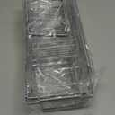 EUDELE 5-Pack Rustproof Stainless Steel Shower Caddy  No Drill Adhesive Bathroom Organizer with Large Capacity, Spacious Shower Shelves for Inside Shower, Kitchen & Home Decor Storage-XL Size (Silver)