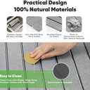 Stone Drying Mat for Kitchen Counter, Quick Diatomaceous Earth Mats for Dishes, 23.6"L x 15.7" W Super Absorbent Fast-Drying Collapsible Countertop Stone Mat (Light Grey, 24" x 16")