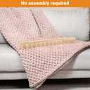 QWM Chunky Blankets Loom Knitting Looms Long Installation Free and Adjustable Foldable Portable Extra Loom Large 38,48,60, 72,84,96 Inch (48inch), 38 to 96 inches