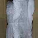 Heavy Duty Shelf Brackets, Floating Shelf Bracket 8 inch 6 Pack L Brackets for Shelves White Metal Support Bracket for DIY Decorative with Mounting Hardware