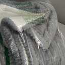 Couch Cover for Dogs Washable, Fuzzy Pet Couch Covers for 3 Cushion Sofa Pet Friendly, Non Slip Sofa Cover (Blue-Grey, 27.6" x 82.7"/70 x 210cm)