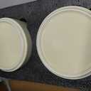Raised Cat Bowl, 6.1” Elevated Ceramic Cat Food and Water Bowl Set