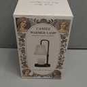 GVY Candle Warmer Lamp with Timer  Dimmable Wax Warmer for Vintage Room Decor, Height Adjustable Candle Lamp for Valentine's Day Gifts, Birthday Gifts for Women, House Warming Gifts with 2 Bulbs (Black)