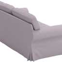 The Heavy Cotton Ektorp Sofa Cover Replacement is Made Compatible for IKEA Ektorp Sofa Loveseat (Light Gray Loveseat)