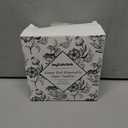 JoyfulArtink 50 Linen-Feel Gold Foil Cocktail Paper Napkins, White and Gold Disposable Cloth-Like Beverage Napkin for Wedding, Anniversary, Birthday Party (5"x5" Fold, Pack of 50)