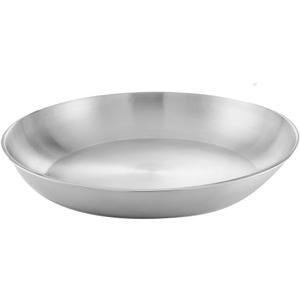 American Metalcraft SEA16 Aluminum Seafood Tray - 16 in Diameter 2.25 in Depth - Round Commercial Serving Tray for Shellfish, Oysters, Clams, Shrimp & Cold Seafood Presentations