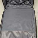 KROSER Carry On Underseat Multi-functional, 16-inch Underseater Lightweight Overnight Suitcase for Men Women, Black