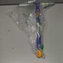 BITOPE 14 inch Shower Squeegee for Glass Door with 2pcs Rubber Refills Extension Handle Window Car Windshield Cleaner Tool for Cleaning Shower Door Mirrors Tile Walls Bathroom RVs