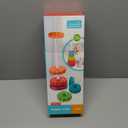 LUCKFUTURE Educational Spinning Stacking Toys, Rainbow Stacking Rings Baby Toy, Montessori Sensory Learning Toy for Girls and Boys Toddlers Toys for 1-3 Year Old