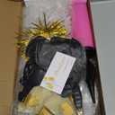 ZJDHPTY Black and Gold Party Decorations 4 Set Balloon Stand Table Centerpieces for Men's Women's Birthday Wedding Retirement Anniversary New Years Graduation Decorations 2026