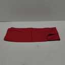Body Cooling Pillowcase Long Pillow Case Breathable Cool Silky Soft Fabric, Hair and Skin Friendly, Red, Pack of 1, 20x54IN