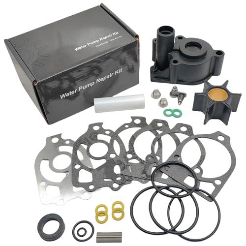 96148A8 Water Pump Impeller Kit with Lower Unit Gear Oil Drain Plug Gasket Kit Compatible with Mercruiser Alpha One Gen 1 Out Drive Replace 79953Q04 8M0058389