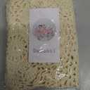 Damanni Beige Cotton Handmade Crochet Lace Tablecloth Doilies,Round,24 Inch