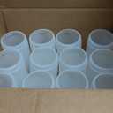 Carlisle Store N' Pour 1 Qt. Container Set with Assorted Color Caps PS602N00 - 12 Pack