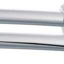 Moen DN2141CH 60-Inch Adjustable Stainless Steel Double Curved Shower Rod, Chrome