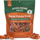 Wholesome Pride Healthy Sweet Potato Fries – Sensitive Stomach Dog Treats, No Preservatives, Single-Ingredient, No Grain, 16 oz, BBD 09/05/2026