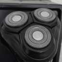 Cordless Electric Razor for Men: 3-in-1 Shaver for Beard/Nose/Sideburns - Turbo Speed & Precision Blades - IPX7 Waterproof Travel Kit Satin Black