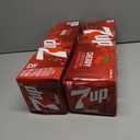 2 x 7UP Cherry Flavored Soda, 12 fl oz cans, 12 pack