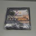 Washable Pee Pads for Dogs - 4 Pack Reusable Pee PadsWaterproof Puppy PadsPet Training PadsSuper Absorbent with Dog Paw Shape Non-Slip Backing (Dark Grey, 18" X 24" - 4 Pack)