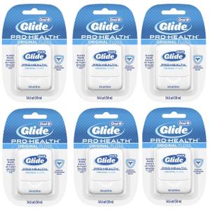 Oral-B Glide Pro-Health Original Floss 50 M (Pack of 6)