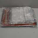 Stainless Steel Baking Sheet Tray Cooling Rack with Silicone Baking Mat Set, Cookie Pan with Cooling Rack, Set of 9 (3 Sheets + 3 Racks + 3 Mats), 10/12/16 Inch, Easy Clean