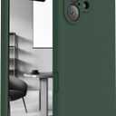 FireNova Magnetic for iPhone 17 Case, Compatible with MagSafe, [Integrated Silicone Camera Control Button] [Camera Protection] Anti-Scratch Microfiber Lining Phone Case, 6.3", Alpine Green