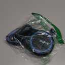 PINA Retractable Dog Leash, 26ft Dog Leash for Small Medium Large Dogs Up to 110lbs, 360 Tangle-Free Strong Reflective Nylon Tape, with Anti-Slip Handle, One-Handed Brake, Lock - Black Blue