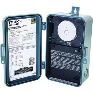 NSI WFTU40 a Brand Industries Indoor/Outdoor Smart 7-Day, Multi-Voltage Time Switch with Wi-Fi App Integration, 40 Amp, Gray