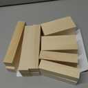 BeaverCraft Basswood Carving Blocks BW12 pcs Whittling Wood Set for Crafts - Wooden Block, Soft Unfinished Wood for Carving